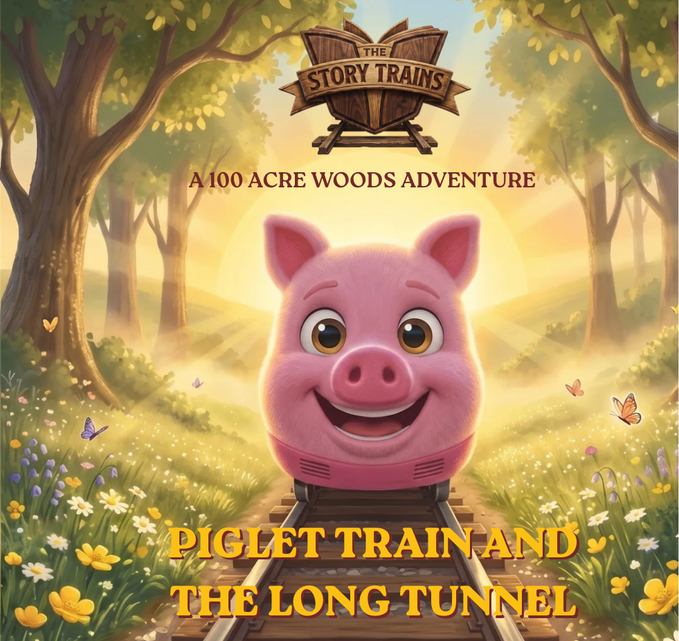 Piglet Train and the Long Tunnel